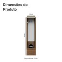 Ver imagem 2 de Balcão Porta-Pano 20 cm (sem Tampo) para Cozinhas Rustic Madesa