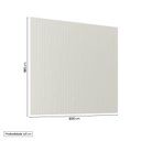 Ver imagem 6 de Rack Extensível Painel Ripado TV até 75 Polegadas 200CMX180CM Aruá CabeCasa MadeiraOriginals