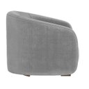 Ver imagem 3 de Poltrona Decorativa Julia Suede Cinza - Dominic Decor