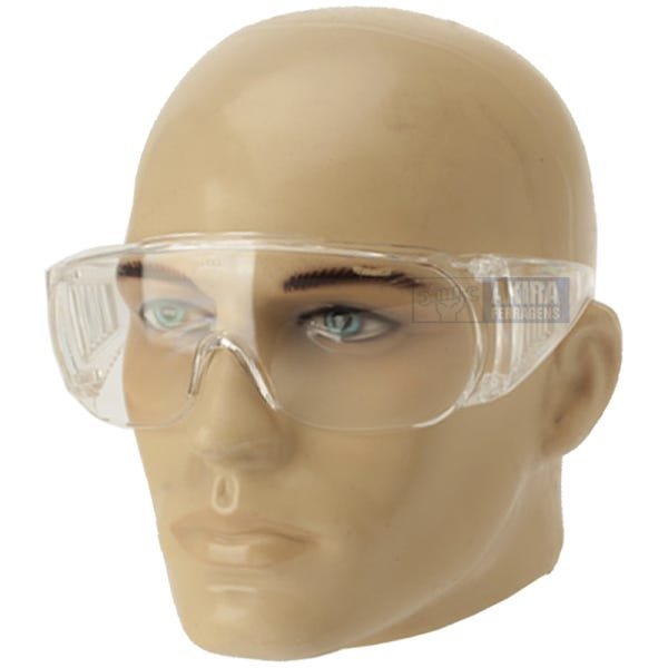 Óculos Segurança Epi 3m Vision 2000 Anti Riscos Incolor Ca 1 - 2