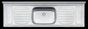 Ver imagem 4 de Pia de Apoio Tramontina Filo 56 Plus em Aço Inox 180x55 cm Tramontina 93058507