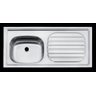 Pia de apoio Tramontina Filo 40 R em aço inox 100x50 cm Tramontina 93412694 - 2