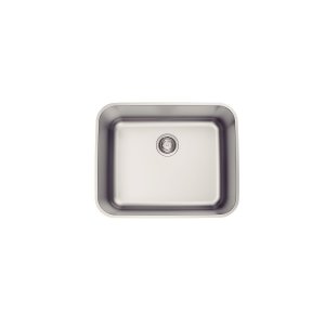 Cuba de Embutir Tramontina Dora 50 Bl R6 Cor Aço Inox Escovado com Válvula 50x40 Cm