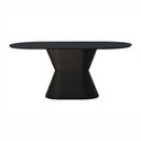 Ver imagem 3 de Mesa de Jantar Apollo Tampo Oblongo 180x90cm Preto
