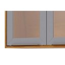 Ver imagem 2 de Cozinha Modulada Mgm 6 Peças Brilhante C6p138 Cinamomo/platina