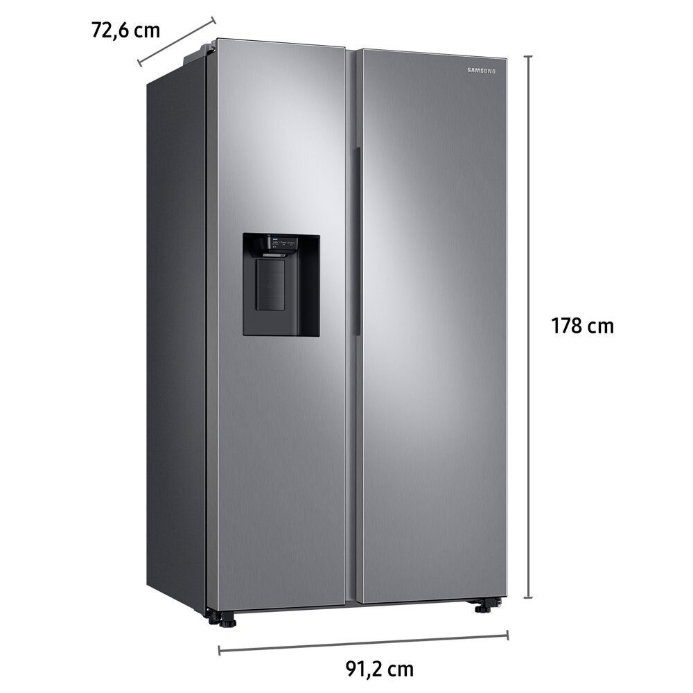 Geladeira RS60T Side by Side Frost Free 602 Litros Inox Look Samsung - 9