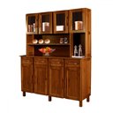 Ver imagem 2 de Armário de Cozinha Maranhão 8 Portas 4 Gavetas com Vidro Ypê - Rodmóveis