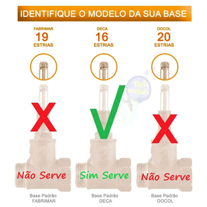 Acabamento Registro Quadrado Abs Preto Padrão Deca Preto