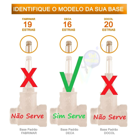 Acabamento Registro Quadrado Abs Preto Padrão Deca Preto