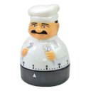 Ver imagem 1 de Temporizador Timer Cozinha Manual Formato Cozinheiro 60 Min