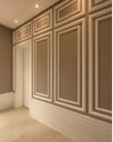 Ver imagem 4 de Rodapé Poliestireno 07cm Frisado Slim Branco 51907 Arquitech 2 M
