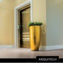 Ver imagem 3 de Rodapé Poliestireno 07cm Frisado Slim Branco 51907 Arquitech 2 M