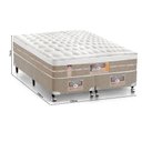 Ver imagem 4 de Cama Box + Colchão Queen Size Castor Pocket Silver Star Air One Face 72x158x198