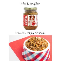 Kit Ração Comida Cães 100% Natural Úmida C/ 8 Pote Pró Pet 535g Misto Galinhada e Tropeiro C/ Carne - 2