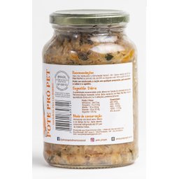 Kit Ração Comida Cães 100% Natural Úmida C/ 8 Pote Pró Pet 535g Misto Galinhada e Tropeiro C/ Carne - 5