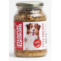 Kit Ração Comida Cães 100% Natural Úmida C/ 8 Pote Pró Pet 535g Misto Galinhada e Tropeiro C/ Carne - 6
