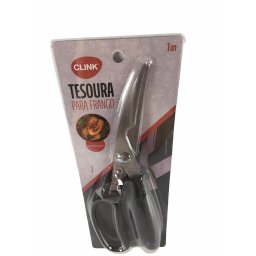 Tesoura para Frango Trinchante Multifunção Aço Inox Clink - 7