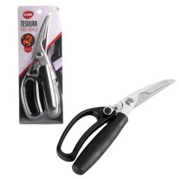 Tesoura para Frango Trinchante Multifunção Aço Inox Clink - 3