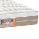 Ver imagem 4 de Box Baú King Sintético Branco + Colchão Castor King Silver Star Mola Pocket Air One Face 193x203x032