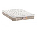 Ver imagem 2 de Box Baú King Sintético Branco + Colchão Castor King Silver Star Mola Pocket Air One Face 193x203x032