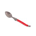 Ver imagem 4 de Conjunto de 6 COLHERES SOBREMESA Laguiole LA TOUR Luxo com bandeja de madeira- vermelho