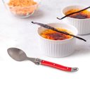 Ver imagem 2 de Conjunto de 6 COLHERES SOBREMESA Laguiole LA TOUR Luxo com bandeja de madeira- vermelho