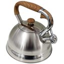 Ver imagem 1 de Chaleira Inox Alça na Cor Bambu 25 Litros Mimo Aj20137