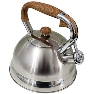 Chaleira Inox Alça na Cor Bambu 25 Litros Mimo Aj20137