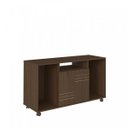 Ver imagem 6 de Sala de Estar Completa com Mesa, Rack e Painel Marrom Izzie Espresso Móveis