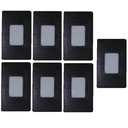 Ver imagem 3 de Kit 7 Balizador Poptem Embutido Preto Spot Iluminador Retangular