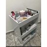 Carrinho Auxiliar para Manicures Utensílios Esmaltes para Unha, com Rodinhas - 2
