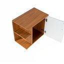 Ver imagem 6 de Gabinete para Banheiro 50cm MDF Freijo com Branco Moscou - On Móveis