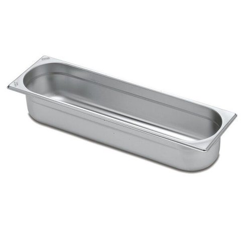 Cuba Tramontina 2/4 Em Aço Inox sem Alças Profundidade 100 mm - Aço 430 61054102