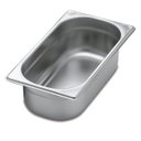 Ver imagem 1 de Cuba Tramontina 1/3 em Aço Inox sem Alças Profundidade 100 Mm - Aço 430 61055102