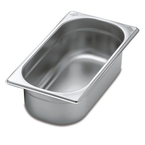 Cuba Tramontina 1/3 em Aço Inox sem Alças Profundidade 100 Mm - Aço 430 61055102