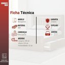 Ver imagem 6 de Guarda-roupa Navegantes - 3 Portas 3 Gavetas com Espelho Mdf - Móveis Marafon