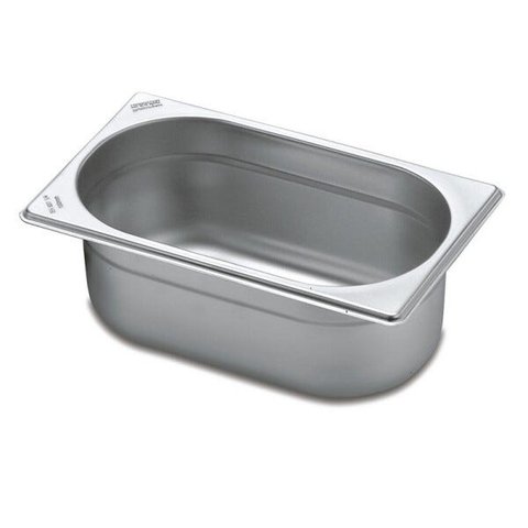Cuba Tramontina 1/4 Em Aço Inox sem Alças Profundidade 40 mm - Aço 430 61056042