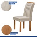 Ver imagem 6 de Mesa Kansas 100cm 4 Cadeiras Arizona Tampo Redondo Plus Vidro Off White
