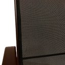 Ver imagem 5 de Poltrona Lótus de Tela Sling e Alumínio Cor Marrom