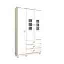 Ver imagem 4 de Quarto de Bebê com Guarda-Roupa 3 Portas, Cômoda e Berço Mini Cama Brincadeira Espresso Móveis