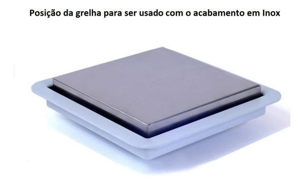 Ralo 15x15 Invisível Oculto Anti Inseto Inteligente Sifonado - 6