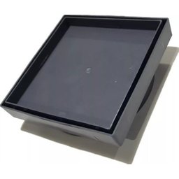 Ralo Invisivel Oculto Sifonado 15cm Antiinseto Cinza Escuro - 1