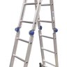Escada Multifuncional Articulada 3X4 12 Degraus Alumínio Real REAL ESCADAS 93 - 4