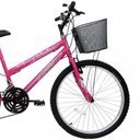Ver imagem 3 de Bicicleta Bella 21 Marchas Aro 26 C/cesta