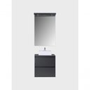 Ver imagem 6 de Gabinete para Banheiro com Cuba e Espelheira com Led 60cm Mdf Grafite Dubai - On Móveis