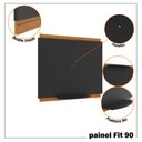 Ver imagem 7 de Painel para Tv até 40 Polegadas Fit 90cm - Vianossa - Preto e Cedro