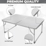 Mesa Dobravel Sofa Cama Notebook Aluminio Vira Maleta Portatil Suporte Home Office Refeicao Estudos - 5