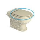 Ver imagem 2 de Assento Deca Belle Epoque Oxford Creme - AP2237