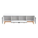 Ver imagem 5 de Rack Kappesberg 3 Portas 3d Branco-preto 180cm