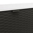Ver imagem 4 de Rack Kappesberg 3 Portas 3d Branco-preto 180cm